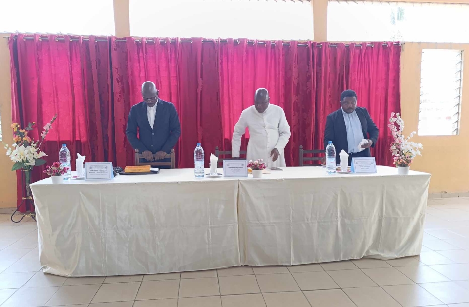 CONFERENCE SUR LES CONTRIBUTIONS THEOLOGIQUES DE JEAN-MARC ELA ET ENGELBERT MVENG A L’ECLOSION DE LA PENSEE THEOLOGIQUE CONTEMPORAINE