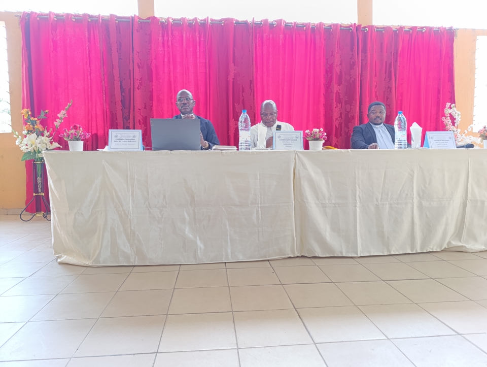 CERCLE DE REFLEXION THEOLOGIQUE AU GRAND SEMINAIRE SUR LE THEME : « EGLISE ET GÉOPOLITIQUE »